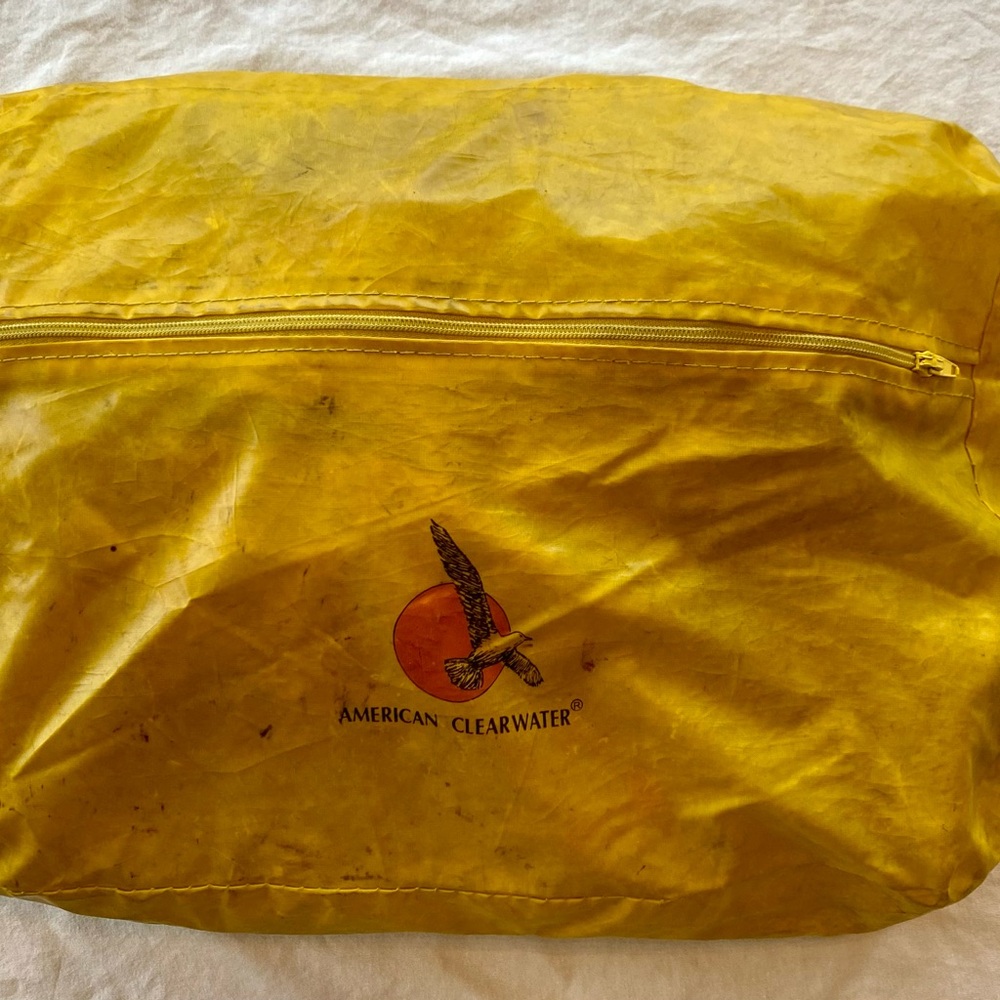 Men’s Vintage American Clearwater Waterproof Rain Suit - Picture 7 of 7